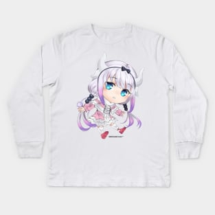 Miss Kobayashi Dragon Maid - Kanna Kamui Kids Long Sleeve T-Shirt